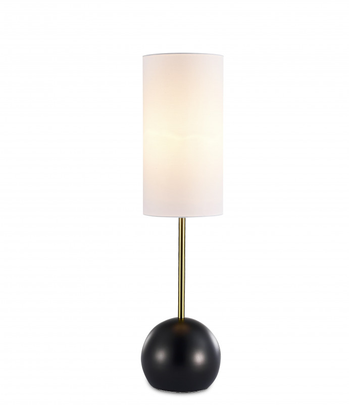 Настольная лампа 18*68 см, E27 60 W, Moderli Flint V10509-1T Черный