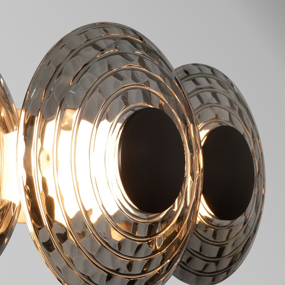 Бра 35*15 см, 3*LED, 18W, 4000K, Favourite Claros 4642-3W, черный матовый