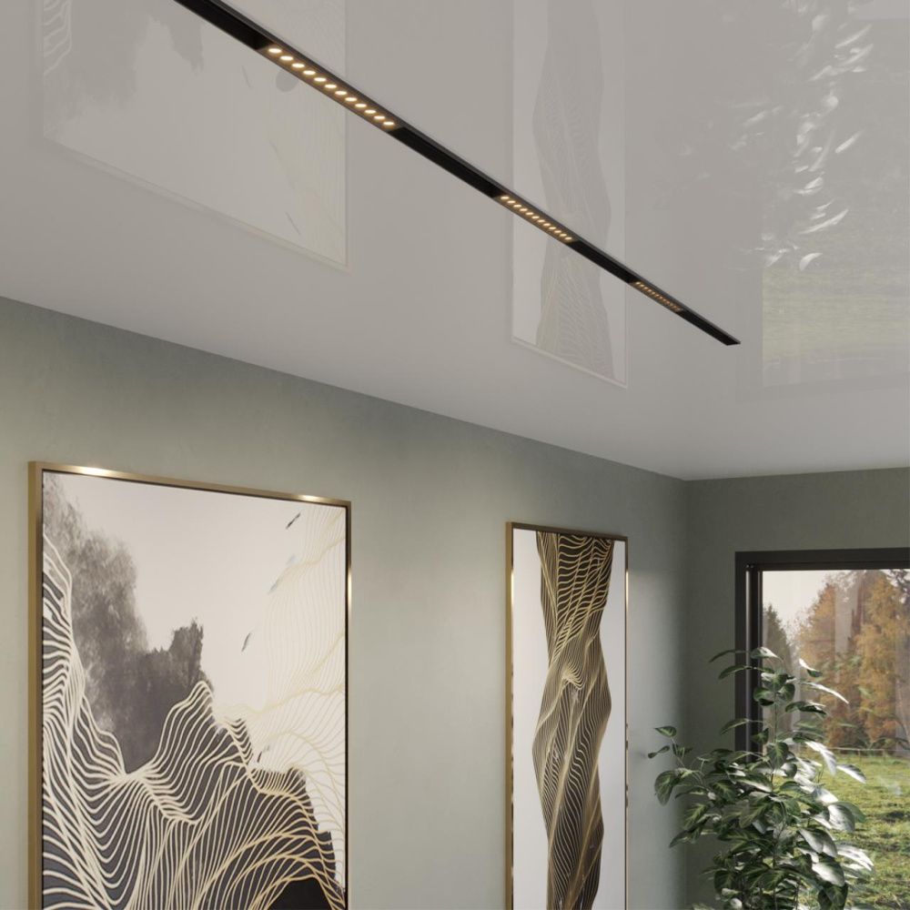 Cветильник  22*2,5*3 см, 1*LED*10W, 3000/4000/6000K, Novotech VECTOR PORT 359930, черный