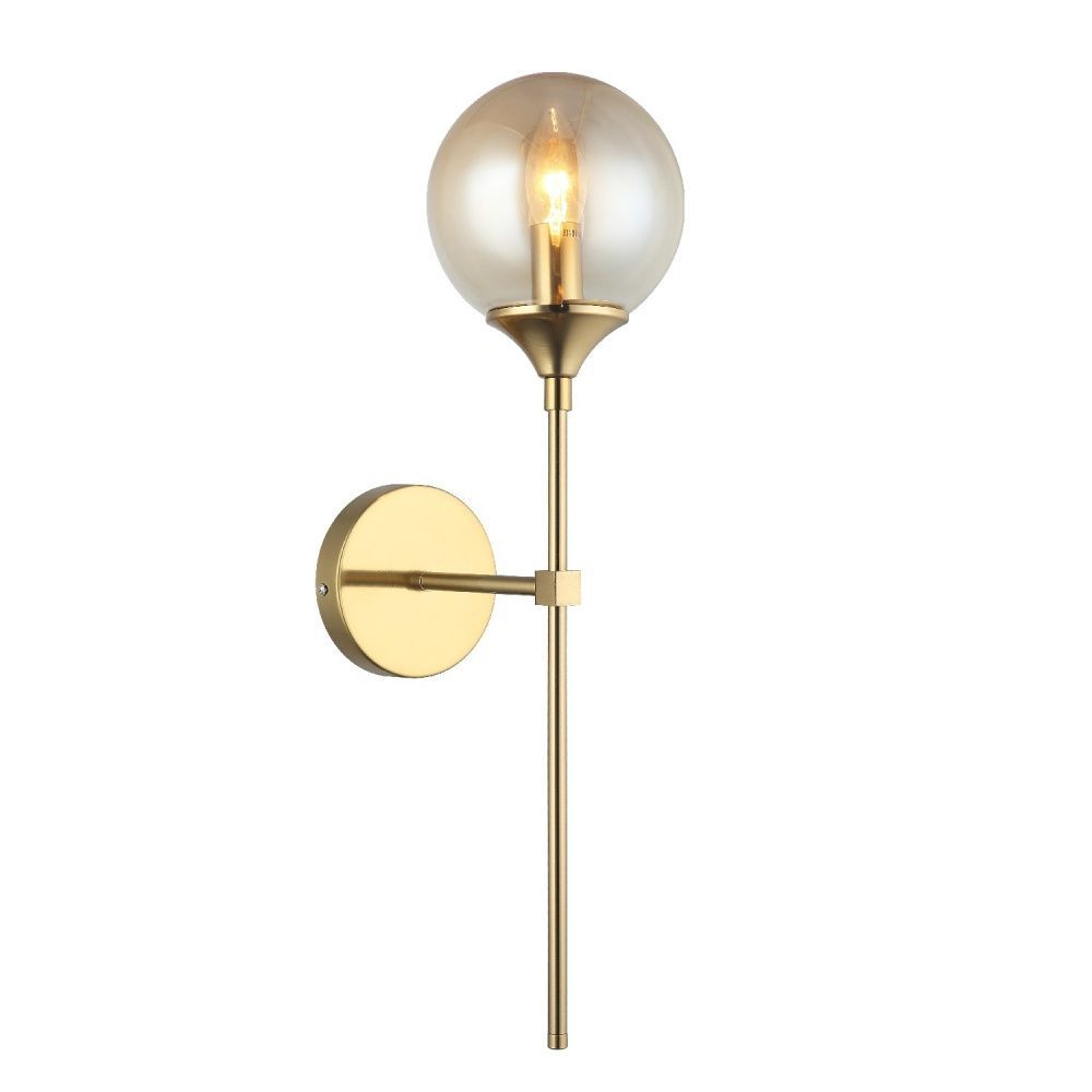 Бра 15*15*60 см, 1*E14 Gerhort G31138/1wAB AMB, Античная бронза
