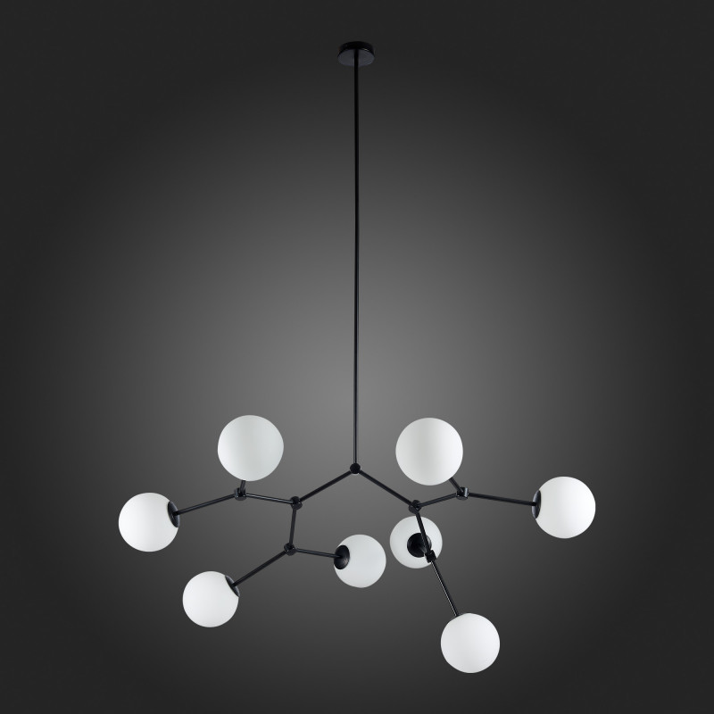 Люстра подвесная 112 см, ST LUCE CHIETI SL1506.403.08 Черный