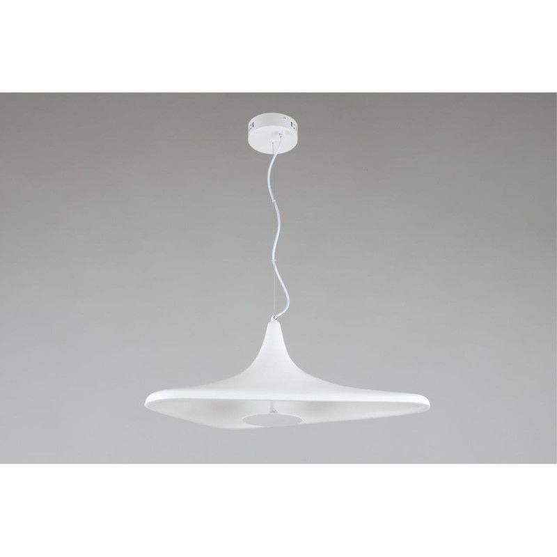 Подвесной светильник 60*32*50-200 см, 1*LED, 8W, 3000K, Aployt Silvi APL.649.16.08, белый