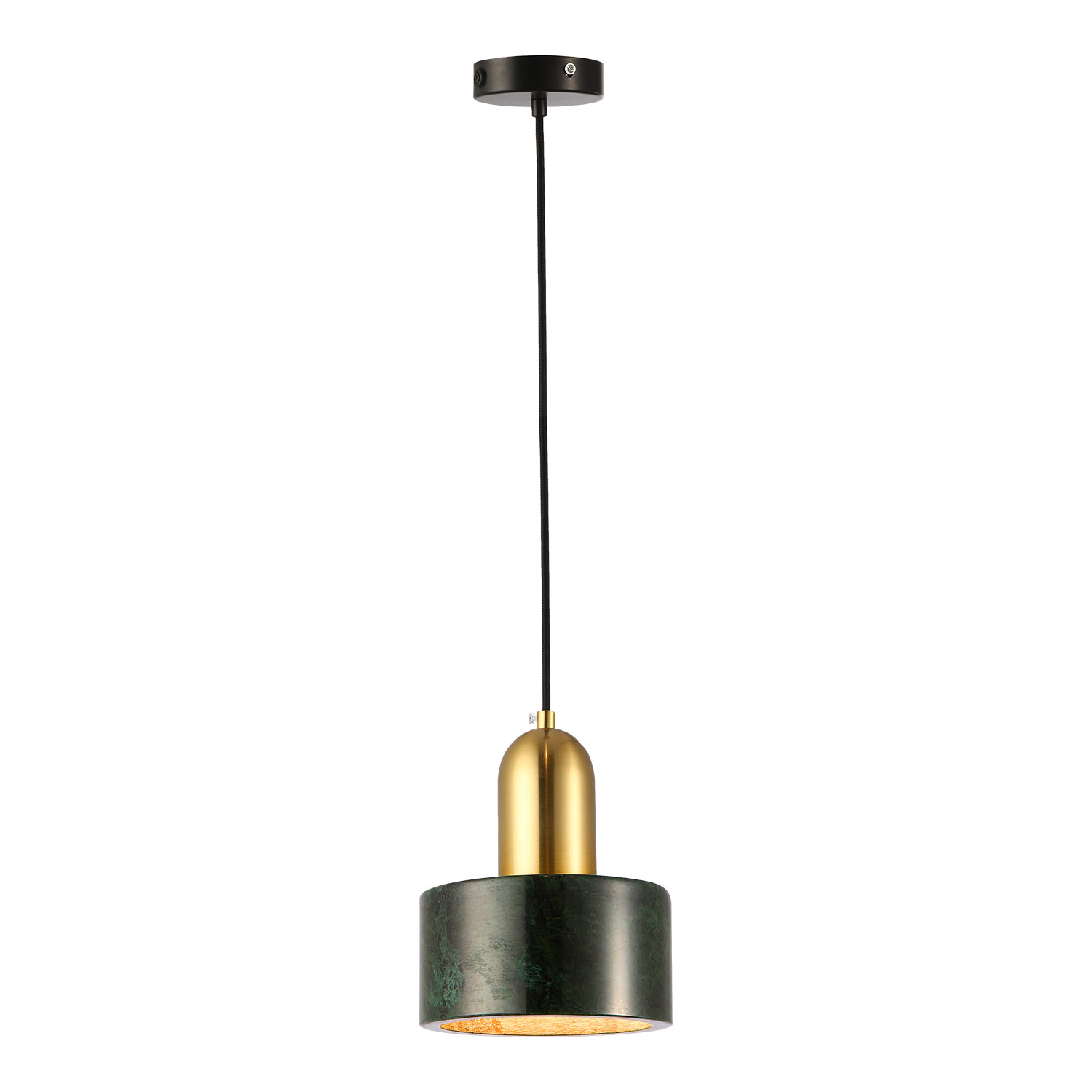 Подвесной светильник Lussole LSP-8699, 25*20 см, матовое золото