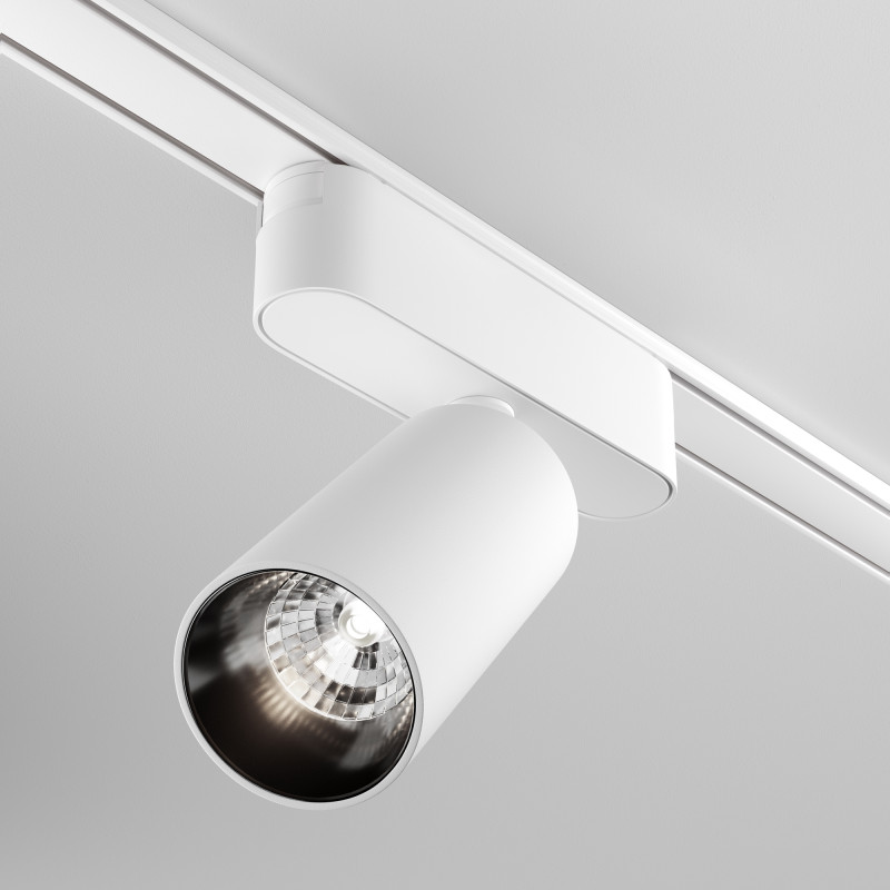 Трековый светильник 4,4*11,5*13,3 см, LED 12W, 4000К, Белый Maytoni Focus LED TR103-1-12W4K-M-W