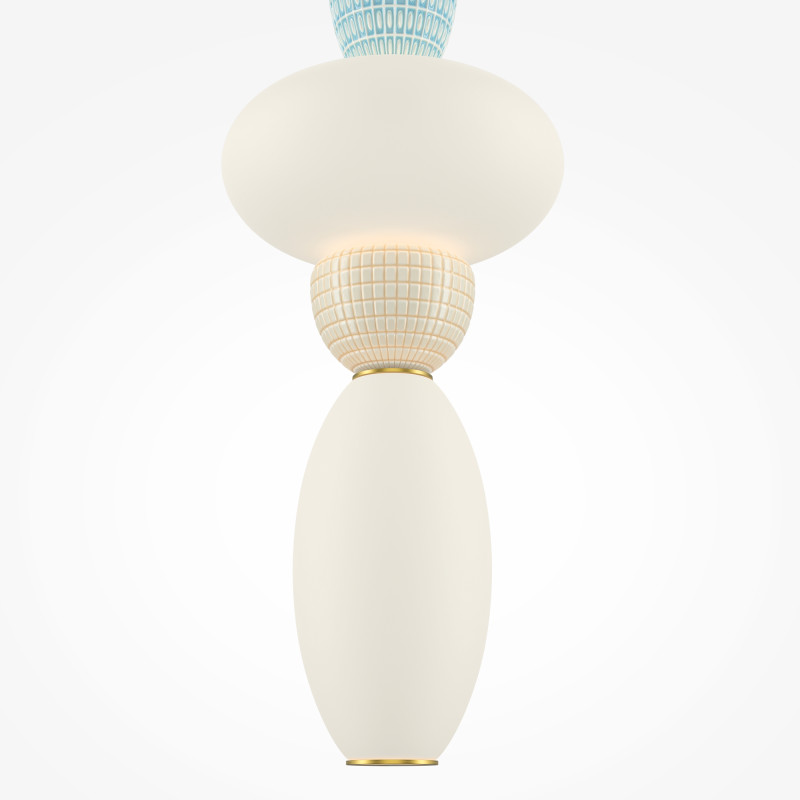 Подвесной светильник 22*400 см, LED 23W 3000K Maytoni Modern Adore MOD297PL-L24BS3K1 латунь
