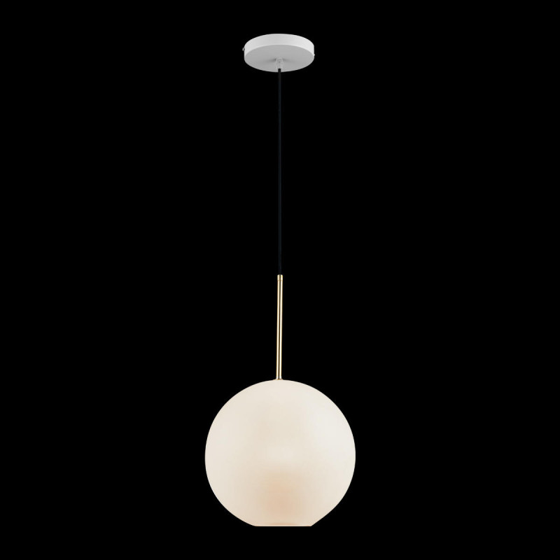 Светильник подвесной LOFT IT Bolle 2030-P1, диаметр 30 см, белый