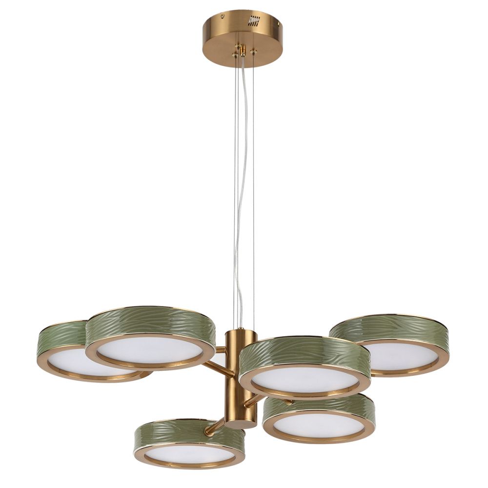 Светильник 76 см, 99W, 2000-4000K, Odeon Light 5450/99LA, бронза