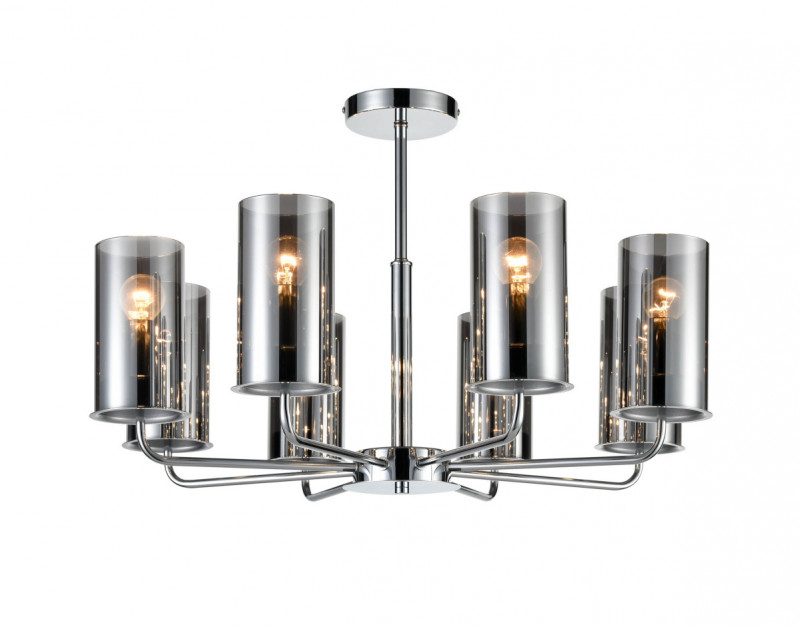 Потолочная люстра  65*42 см, 8*E14 хром Vele Luce Licia VL1923L08