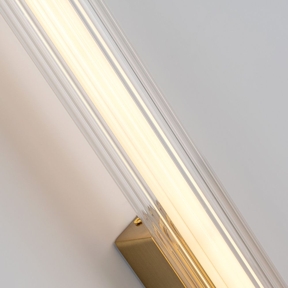 Бра *9*-92 см, *LED*17W, 4200K, Modelux  ML.717.900 BS, Латунь