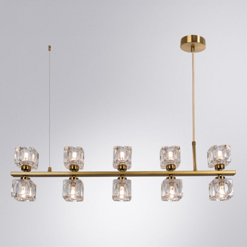 Светильник 82 см, Divinare Alessandro 7205/17 SP-10, латунь