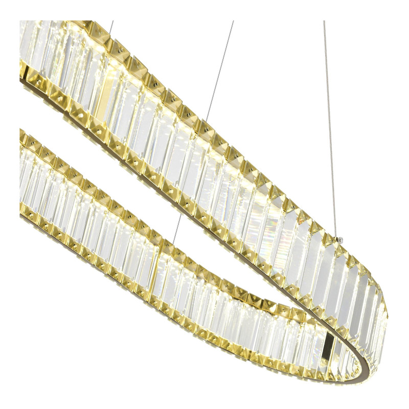Светильник подвесной 37*200 см, LED*1*60W, 4000K, St Luce Tivoli SL1622.323.01, Латунь