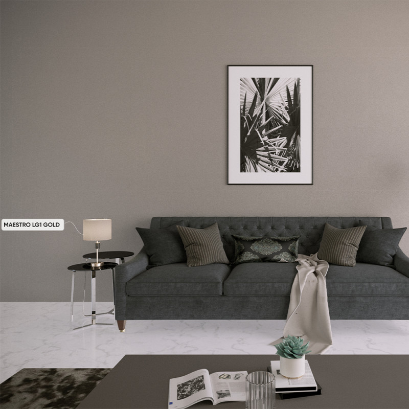 Настольная лампа 22 см Crystal Lux MAESTRO LG1 GOLD Золото/черный