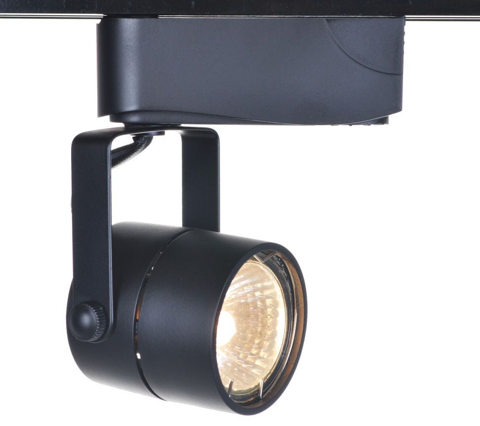 Трековый светильник Arte Lamp Track Lights A1310PL-1BK, черный, 14x8x6см, GU10, max 50Вт