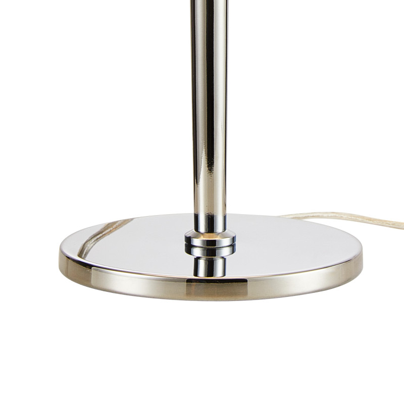 Настольная лампа Favourite Seta 2961-1T, D180*H360, латуни, плафон из стекла цвета опала