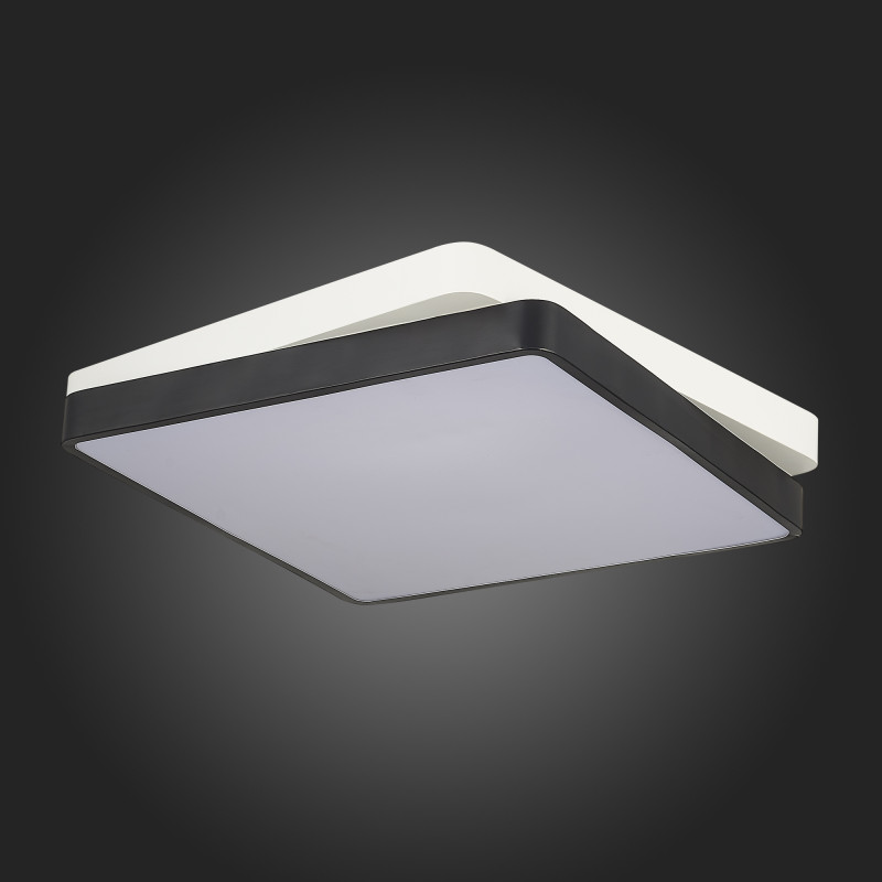 Светильник 50*50 см,  45W 3000K/4000K/6000K EVOLUCE QVO SLE200712-01 Черный, Белый