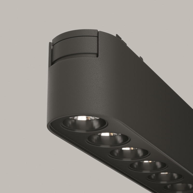 Светильник 12 см, 6W, 3000K, Maytoni Points TR082-1-6W3K-M-B, черный