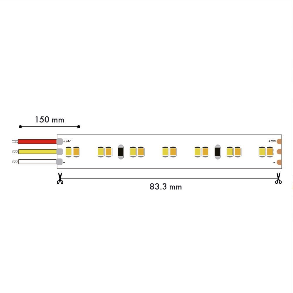 Лента светодиодная 2001-62065, 5M, SMD2835, 19.8W/m, 2700-6500K, IP65 Favourite, Цена указана за 5 метров. Продается кратно 5 метрам.