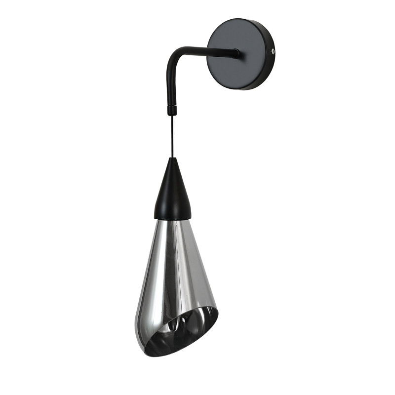 Бра 10,8*10,8*50 см, LED, 3W, 4000К, Indigo RIFLESSO V000111L черный, 11049/1W Black