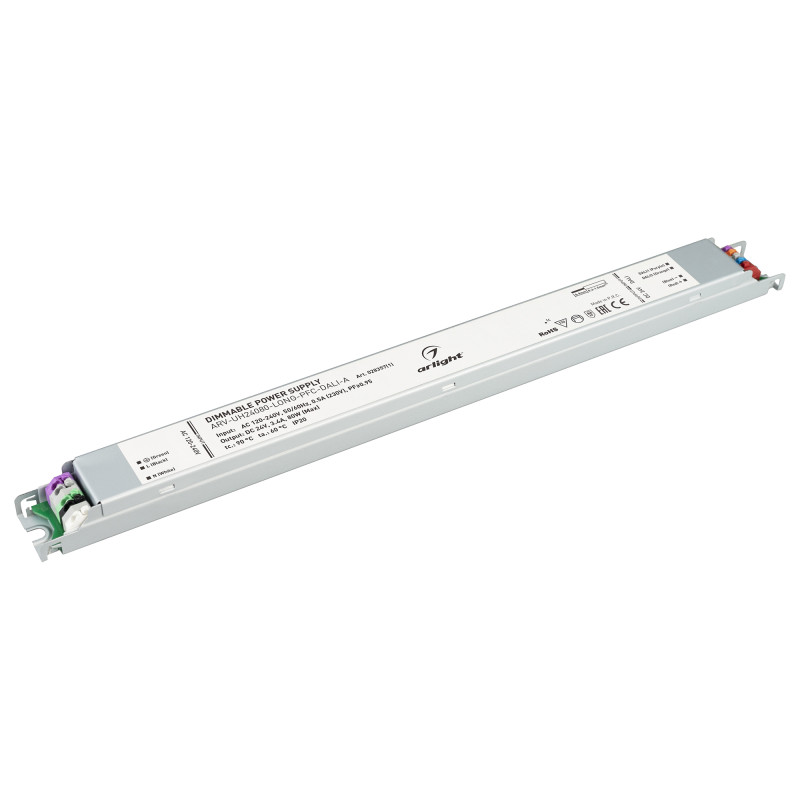 Блок питания для светодиодной ленты Arlight 028357(1) 37,8*3*2,1 см.