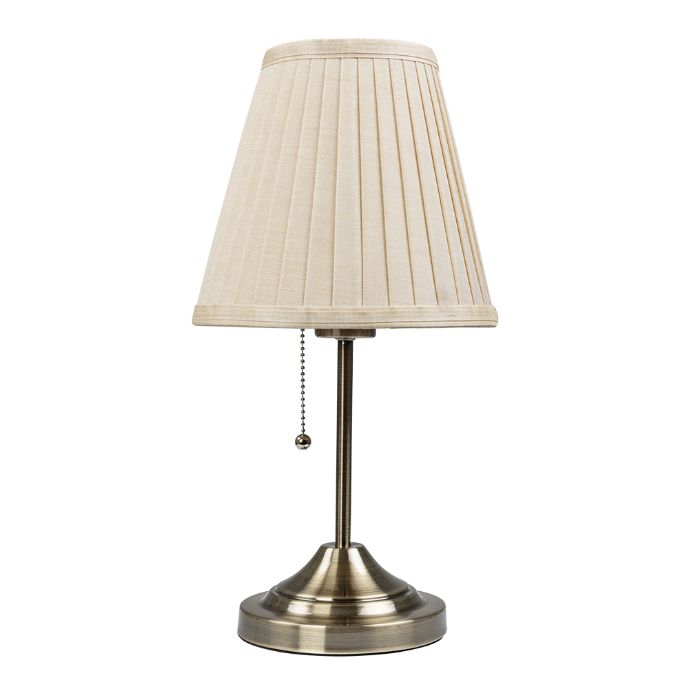 Настольная лампа 22*42 см, 1 E27*60W,  К, Arte Lamp Marriot A5039TL-1AB, Античная Бронза