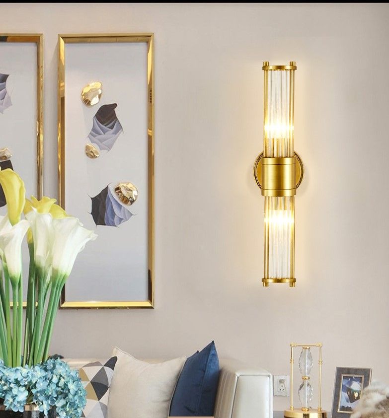 Бра Imperium Collection Claridges 123210-01 Brass 12*12*46,5 см, 2*E14*40W, ImperiumLoft 123210-01, Золотистый