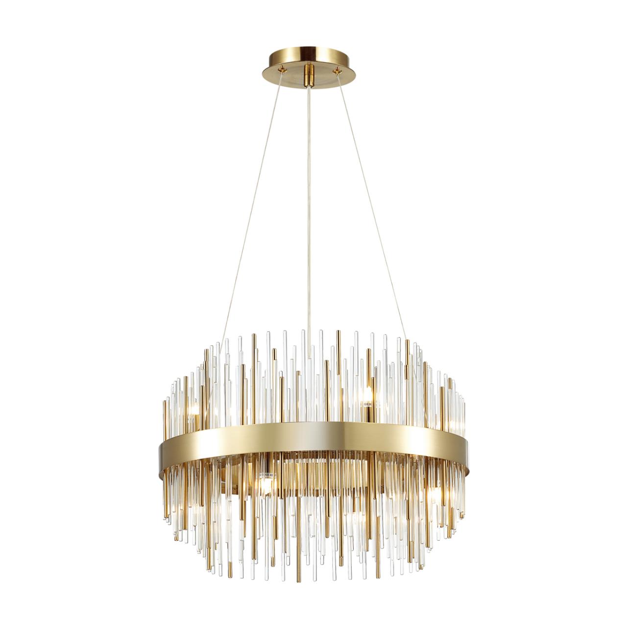Люстра Odeon Light Ida 4639/8, диаметр 45 см, бронза