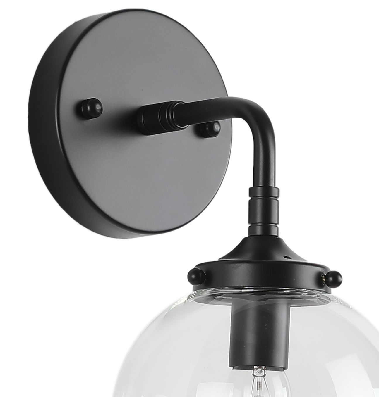 Настенный светильник 15*20*30 см, E14  4000K черный Zortes Lampady ZRS.79903.1