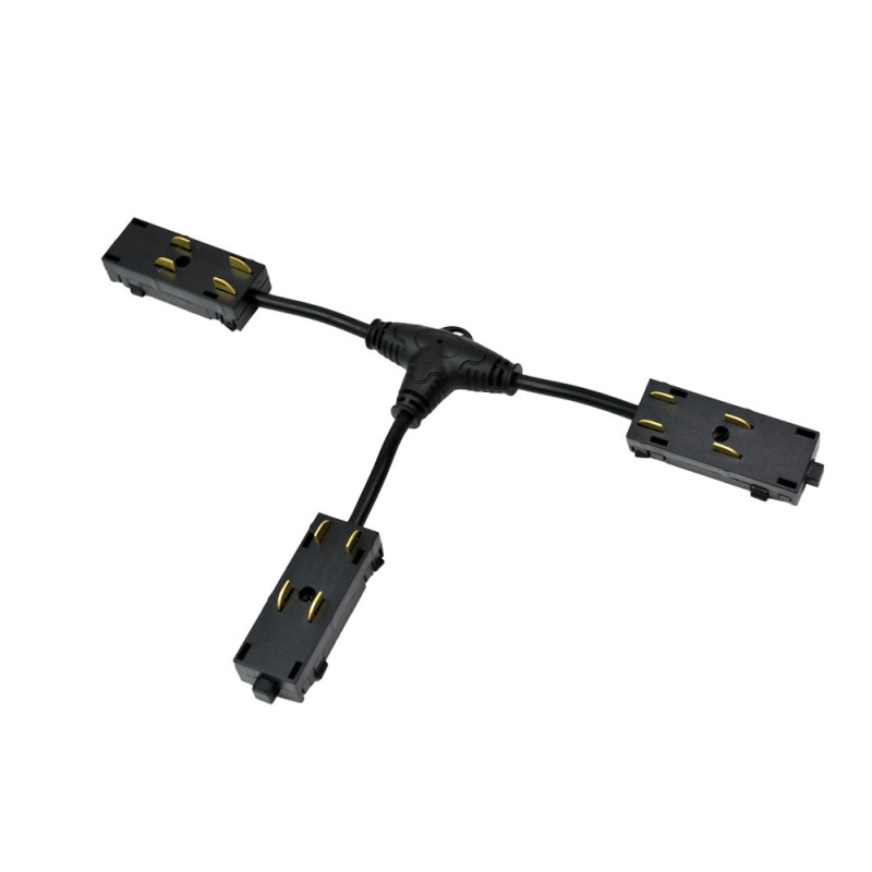 Коннектор Denkirs TR2115-BK черный