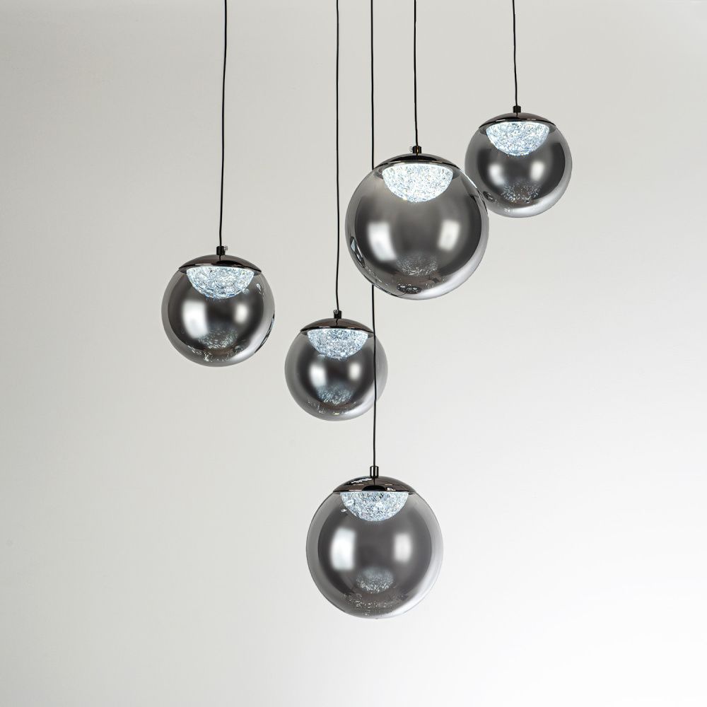 Светильник *50* см, LED*32W, 3000-6000K, Modelux  ML.2338.5 BK, Чёрный