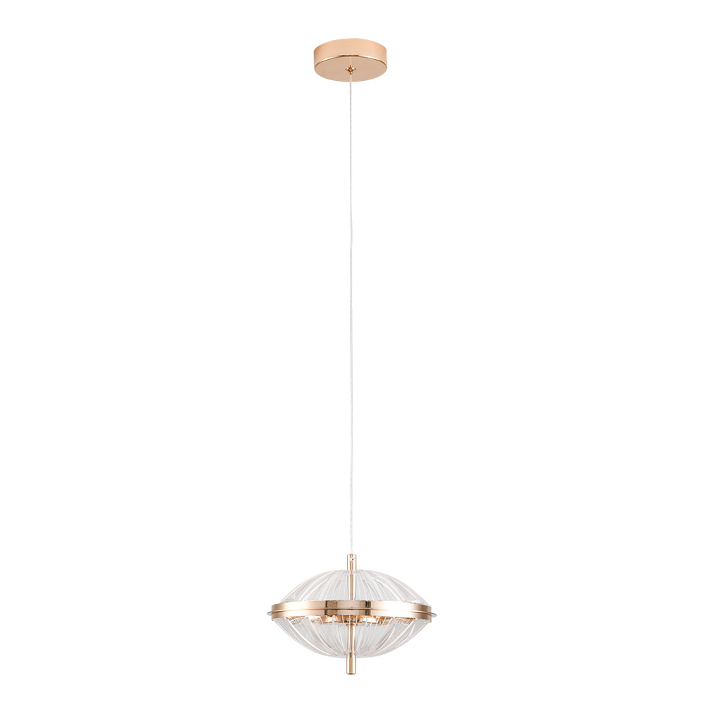 Подвесной светильник 8*21 см, 1*LED, 20W, 3000K Arte Lamp Andromeda A2089SP-6GO, Золото