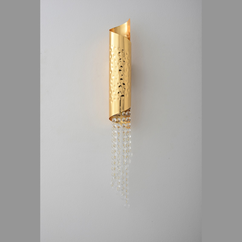 Бра 64 см, Crystal Lux CREDO AP1 GOLD, золото