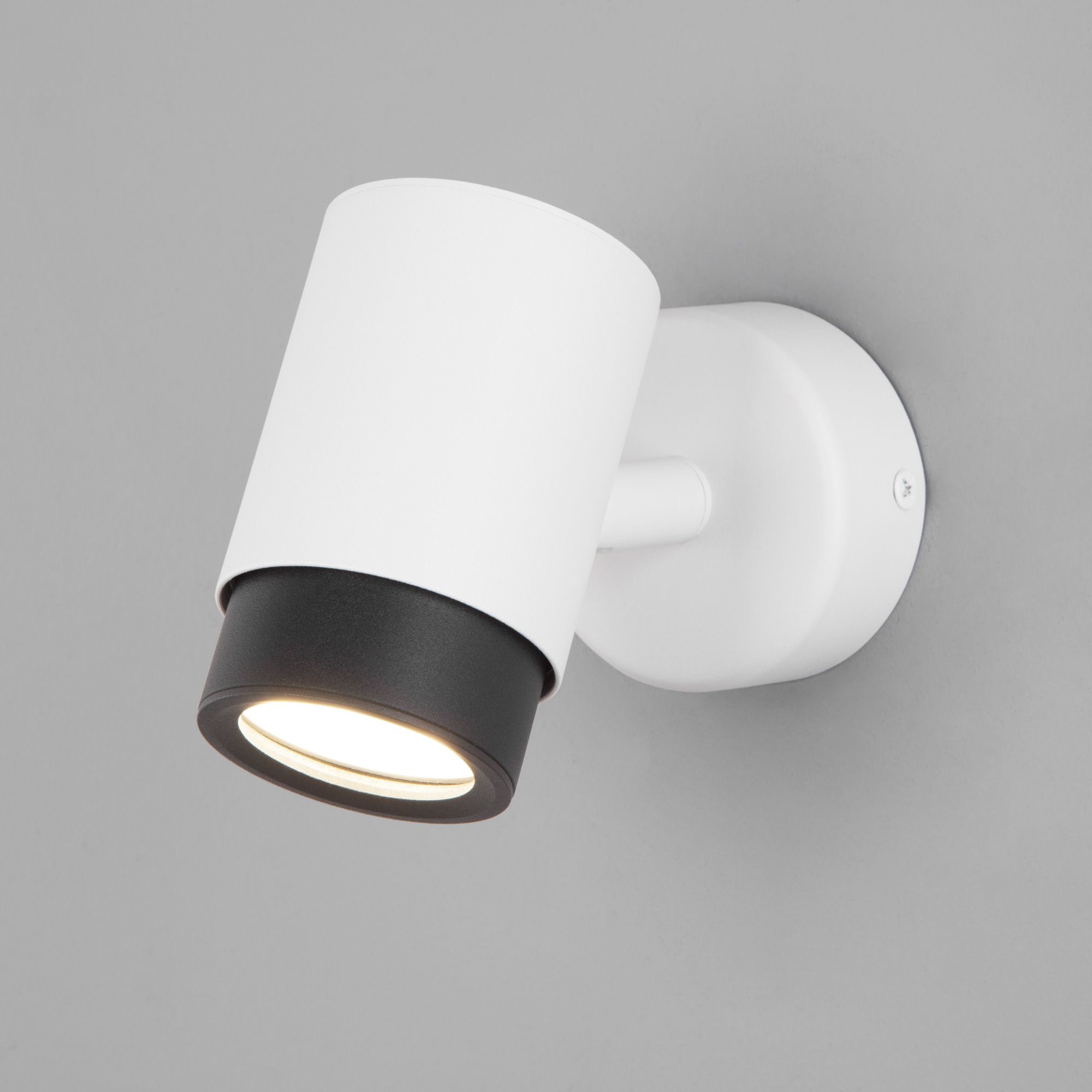 Настенный светильник 7 см Eurosvet Morgan 20124/1 белый/ черный