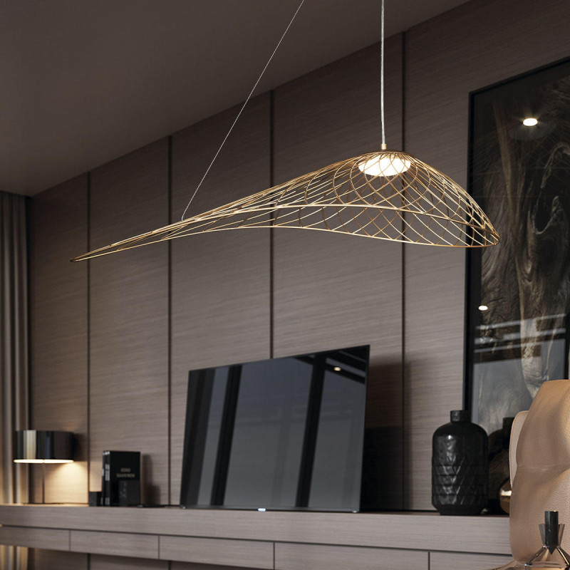 Светильник 75*40 см, 1*LED*8W, 3000К Loft It 10127/760 Gold Tressage, Золото