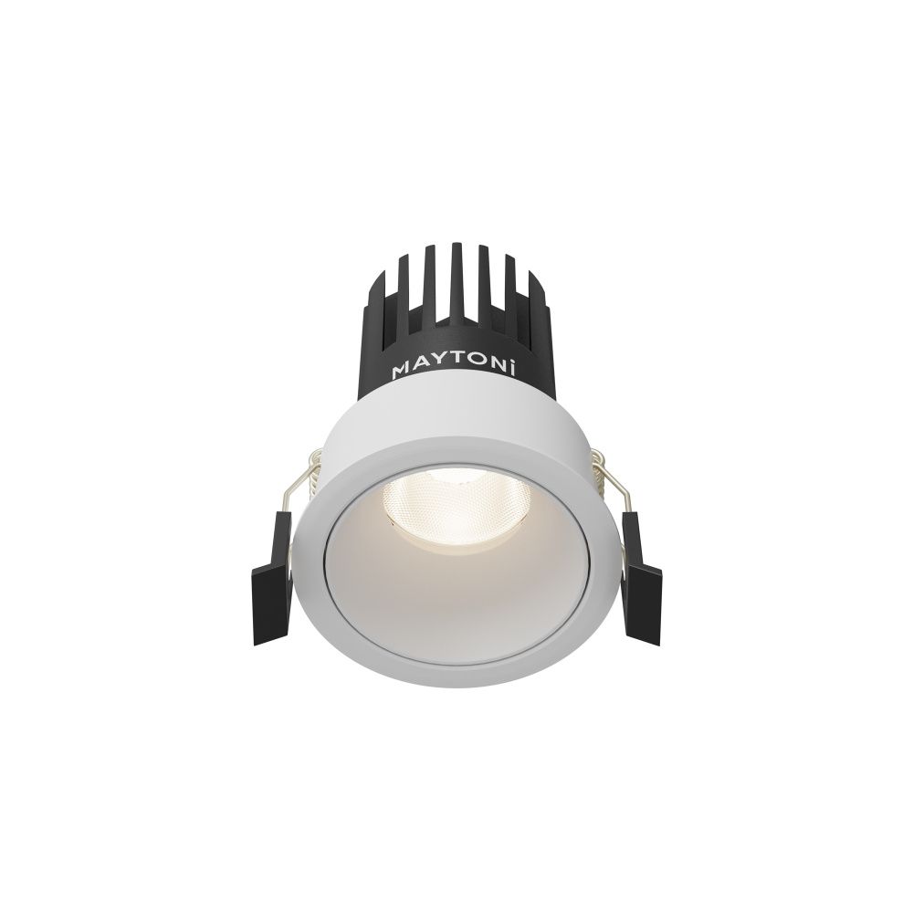 Встраиваемый светильник  DL115-10W-4K-W **-8,2 см, *LED*10W, 4000K, Maytoni technical Dip DL115-10W-4K-W, Белый