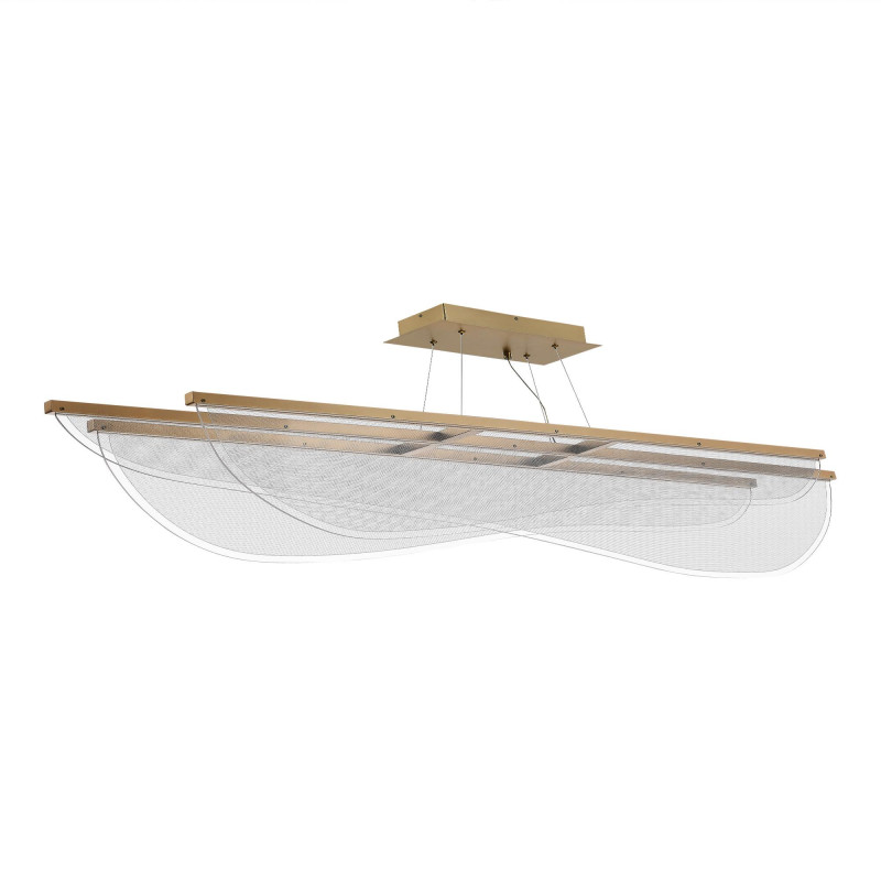 Светильник 120 см, 60W, 4000K, ST Luce Fesale SL6509.223.01, матовое золото
