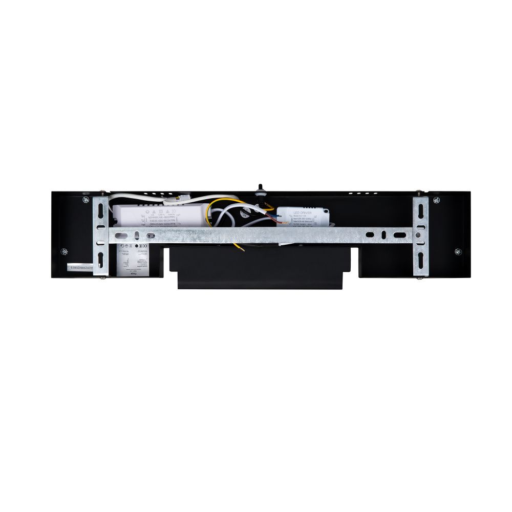Потолочный светильник 50*50*-8 см, *LED*75W, K, Freya  FR6084CL-L82B, Черный