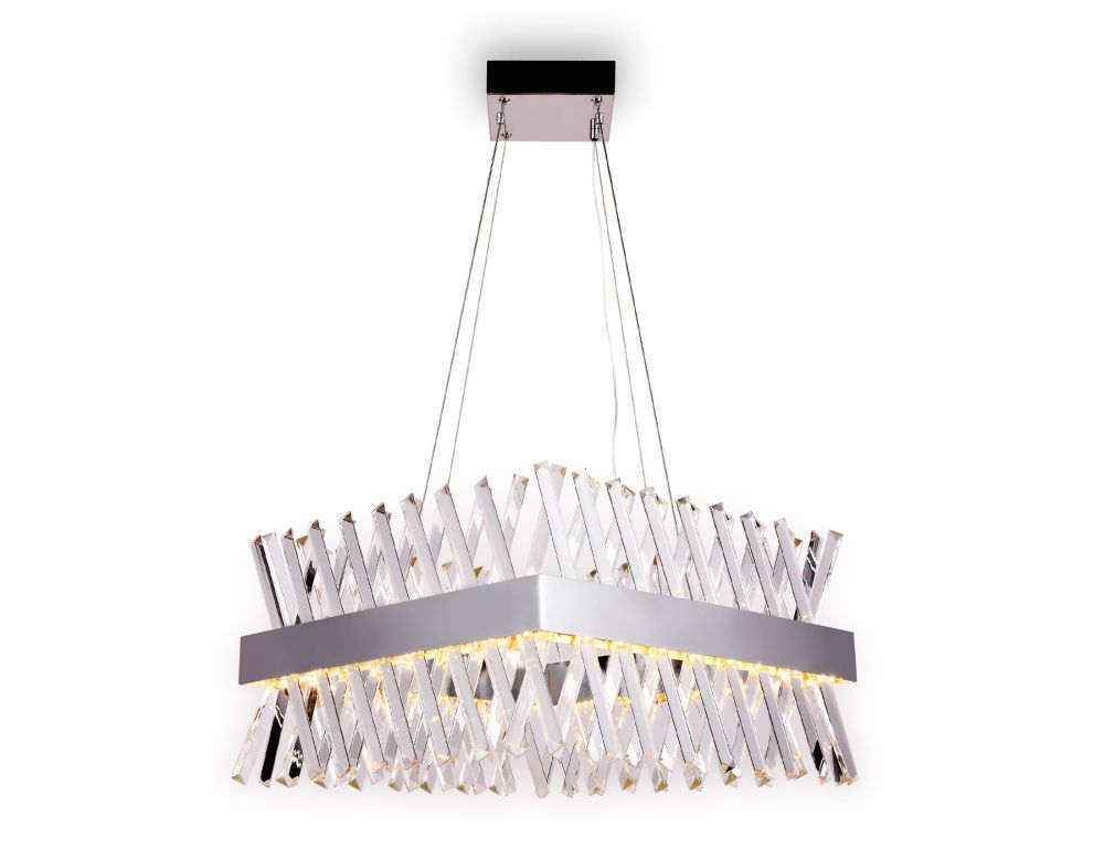 Светильник подвесной 50*50*30*75 см,  144W, 3000К, хром Ambrella Traditional Traditional TR5315