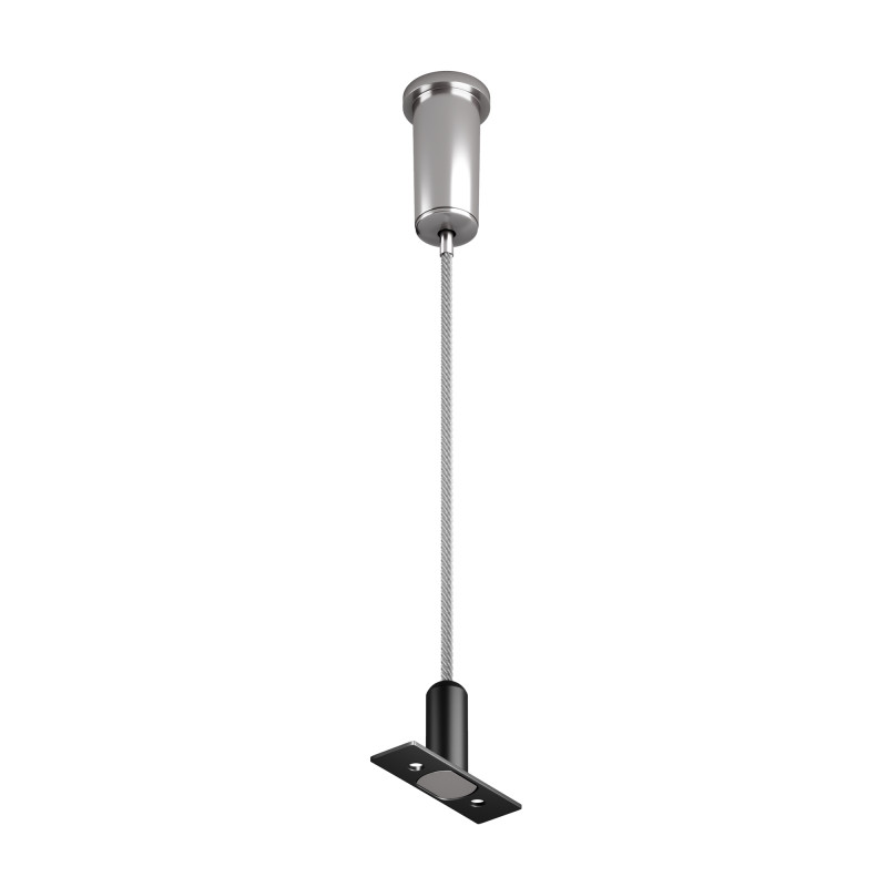 Комплектующие для трековой системы 2,5*0,8*200 см, Maytoni Technical Accessories for tracks Levity TRA184SW-1B черный