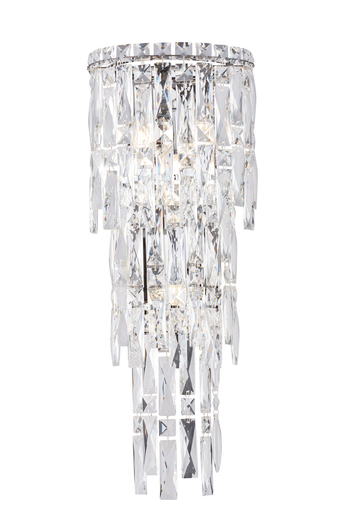 Бра 220*460, 4*E14, 40W NewRgy Cristallo W2668R/4A CHROME, Хром