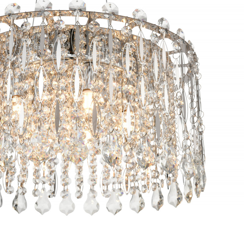Подвесная люстра  40*103 см, 5*G9 хром Vele Luce Marisa VL3113P05