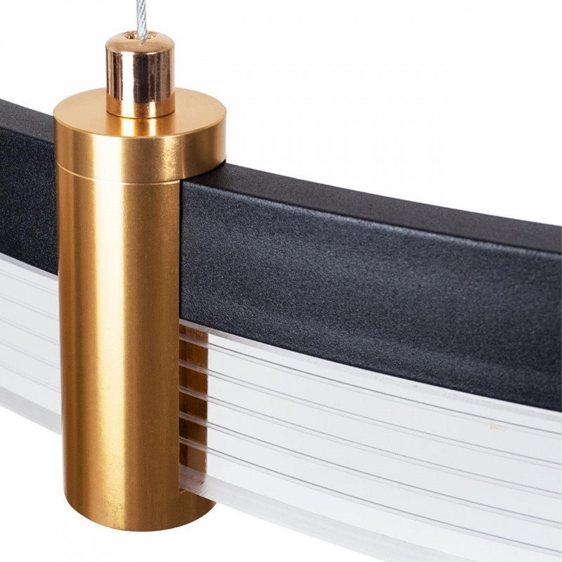 Светильник 148 см, 226W, 3000-6000K Arte Lamp MERCURY A2185SP-3BK черный