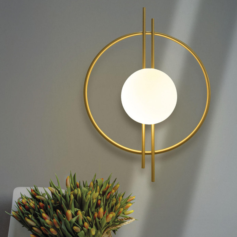 Бра 40* см, 1*G9*7W, Loft It 10143 Gold Circle, Золото