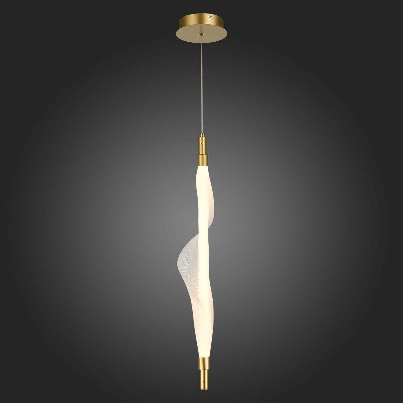 Светильник подвесной 15 см, 25W 3000K ST LUCE ALBA SL6109.213.01 Золотистый