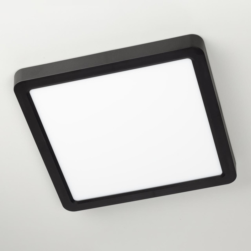 Светильник накладной 23*23*4 см LED 18W*Мульти Citilux Бейсик CL738K181V Черный