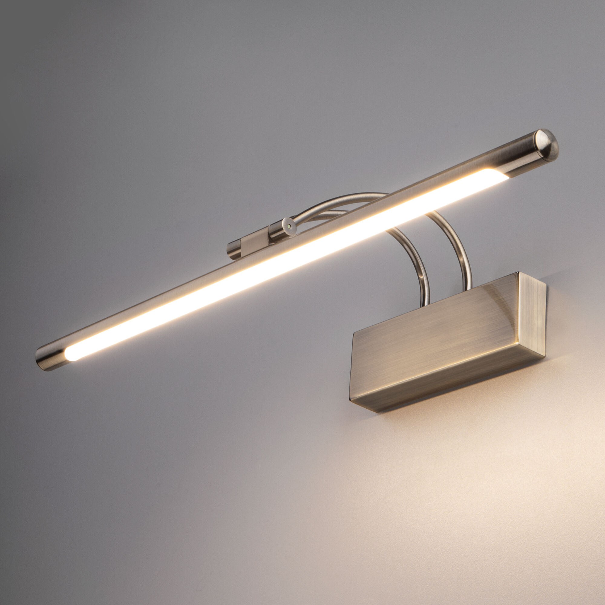 Подсветка LED 10W, 3000 К, 55*5*22,5 см, бронза, Elektrostandard Simple MRL LED 10W 1011 IP20