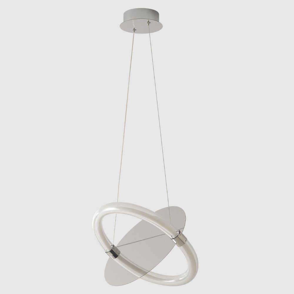 Светильник подвесной 22,3*32*22,3-225,4 см, *LED*22W, 4000K, Crystal Lux Nebula NEBULA SP22W LED CHROME, Хром