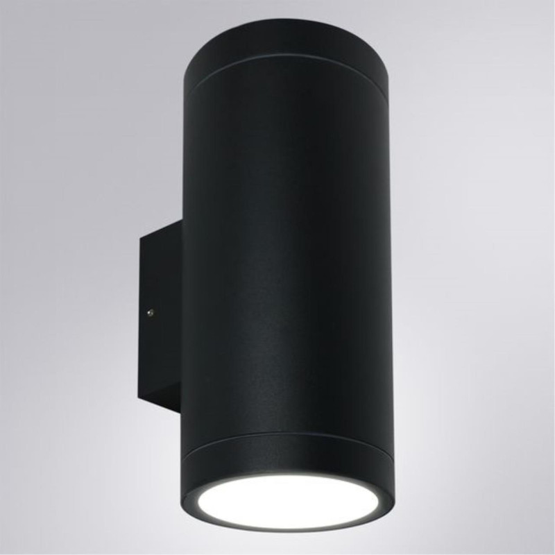 Уличный светильник 10*12*26 см, 2*LED*13W 4000K ARTE Lamp TORCULAR A1813AL-2BK черный