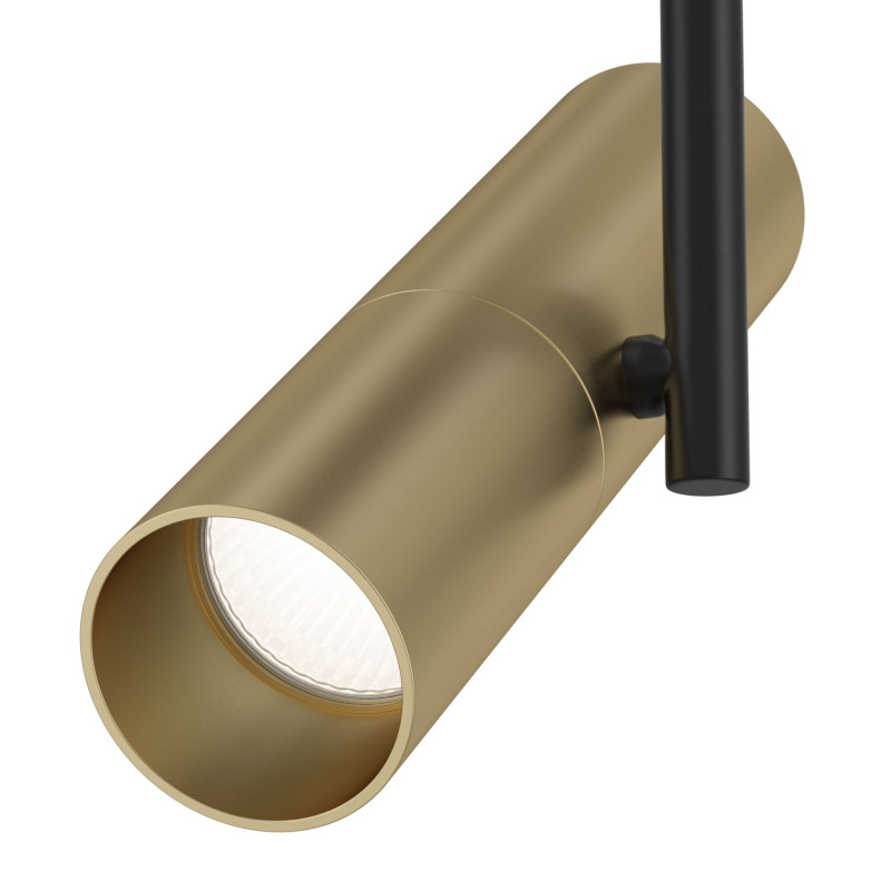 Трековые светильники Maytoni Track lamps TR005-1-GU10-BG, черный-золото