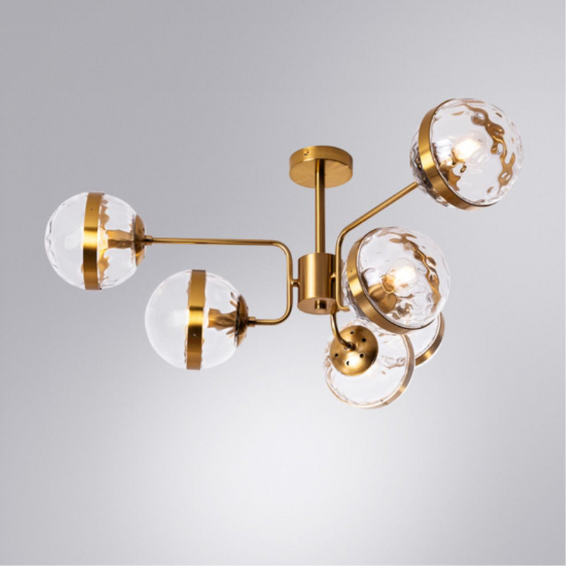 Светильник 85 см, Arte Lamp DELACRUA A7770PL-6PB, латунь