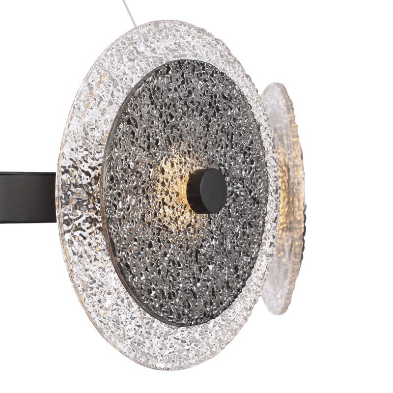 Подвесная люстра 80*150 см, 1*LED*44W, 4000K, ST-Luce Alumno SL6142.443.01, черный